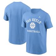 UNC Jordan Brand Cotton Basketball Icon Tee